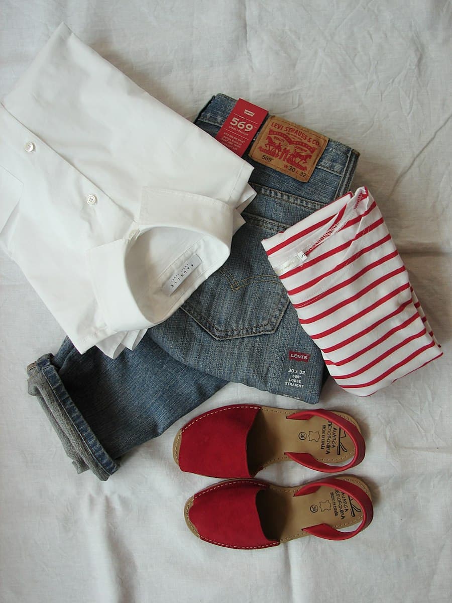 High-Waisted Slim Jeans
